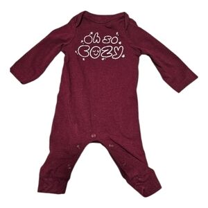 Maroon Kids One Piece